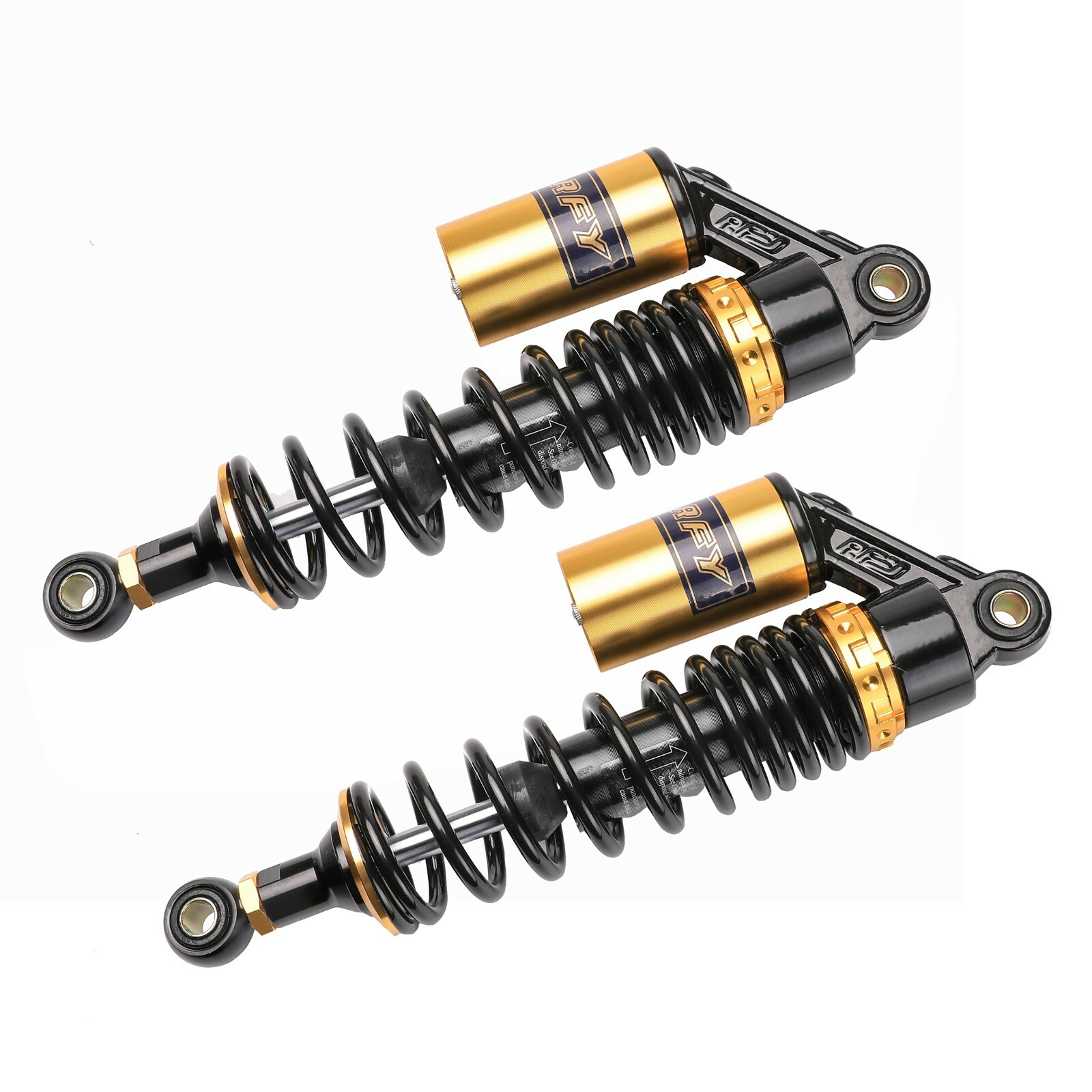 2x RFY 12.5” 320mm Motorcycle Rear Air Shock Absorber Suspension Dirt Pit Bike