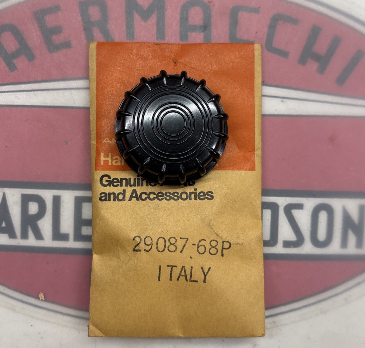 Harley Aermacchi Rapido TX125 SX125 NOS Air Filter Knob 29087-68P