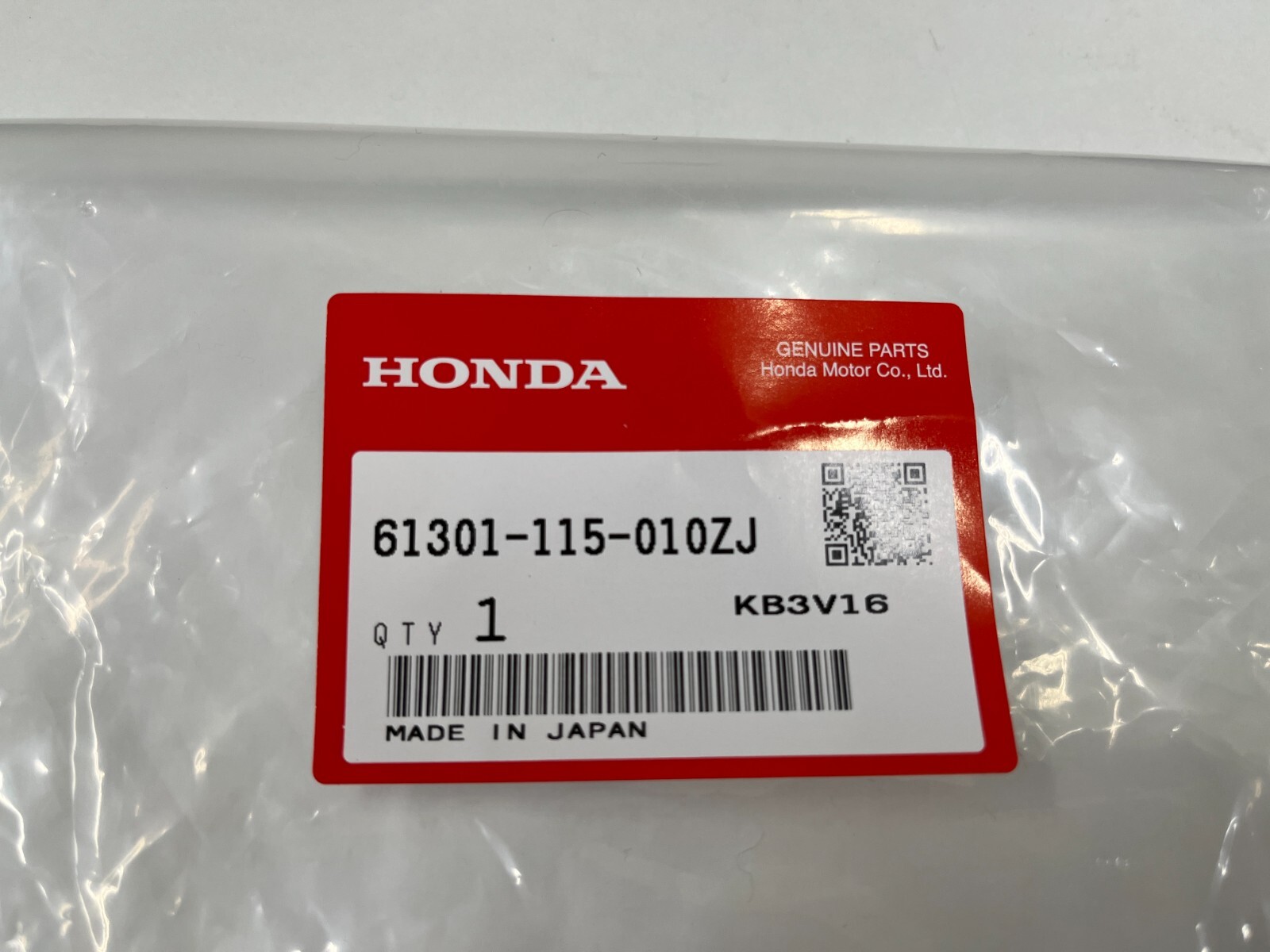 1972-1978 K3-K6 Honda Z50 Z50A Black Headlight Bucket 61301-115-010ZJ