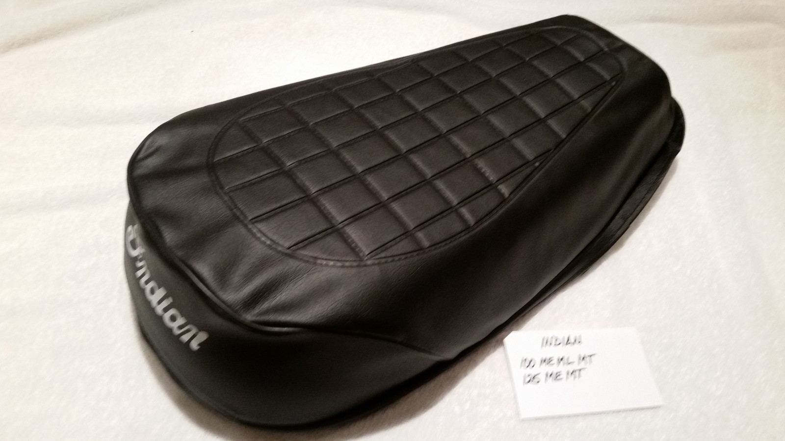 indian me, ml, mt 100cc and me, mt 125cc seat foam and cover