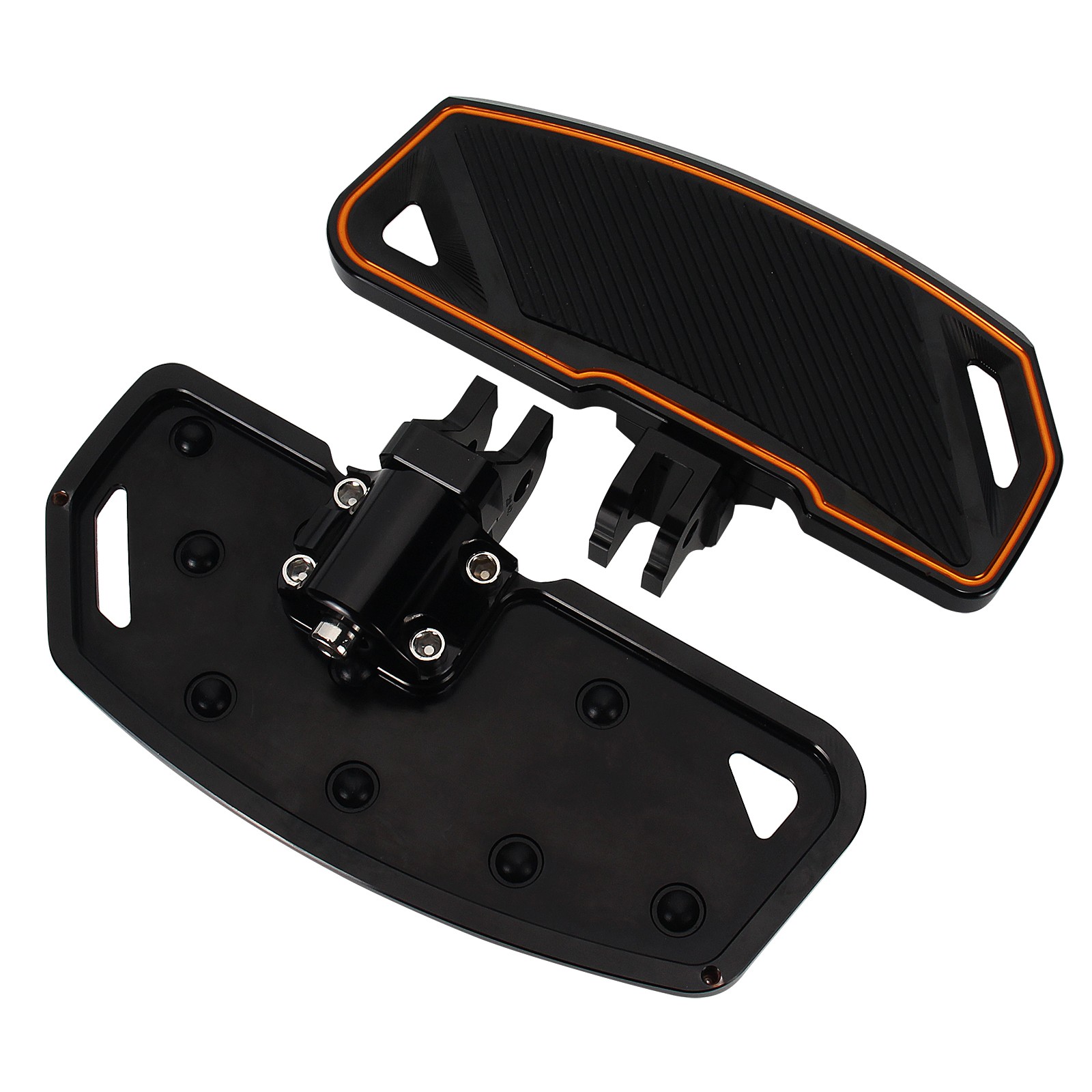 For Harley Nightster RH975 RH975S Front Rider Floorboards Footboard Wide Footpeg