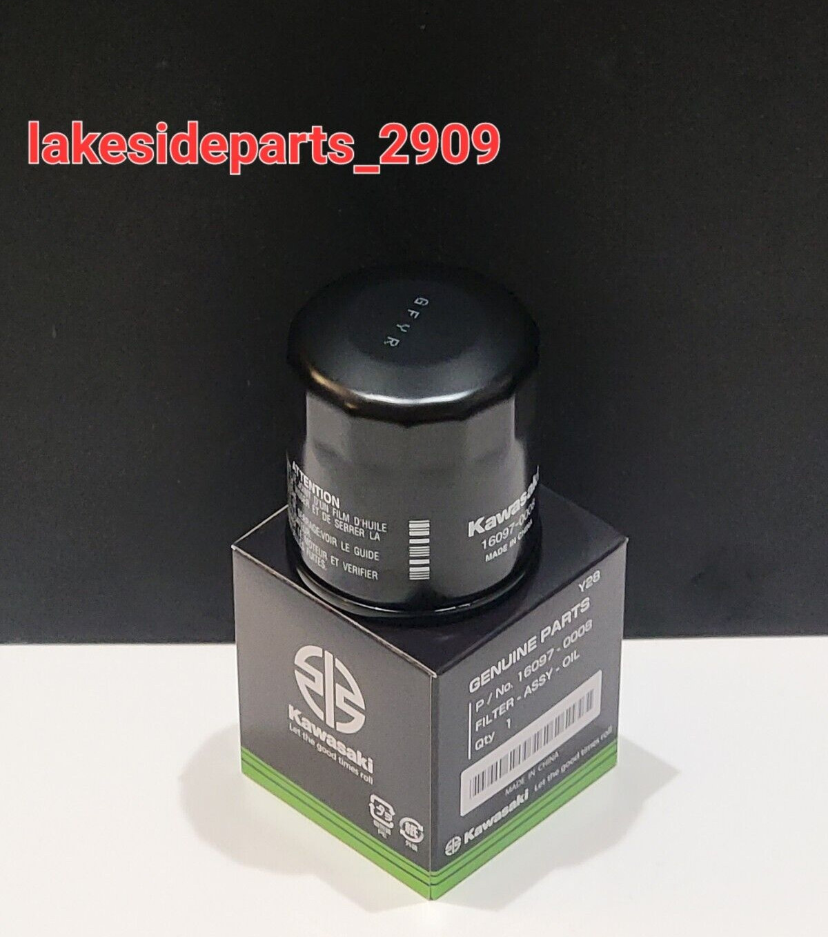 GENUINE KAWASAKI OIL FILTER NINJA VULCAN CONCOURS VERSYS Z1000 W800 16097-0008