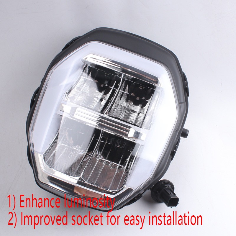 Front LED Headlight assy For HONDA MSX125 GROM125 2022 2023 2024 2025