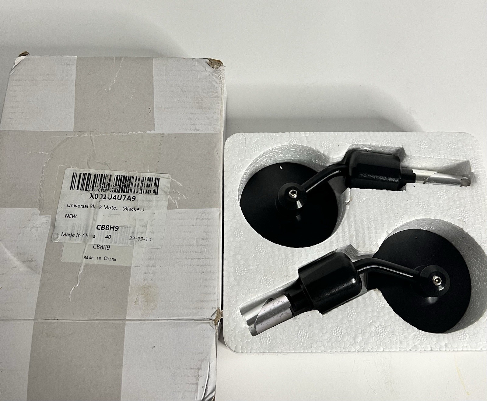MICTUNING Universal Motorcycle Mirrors