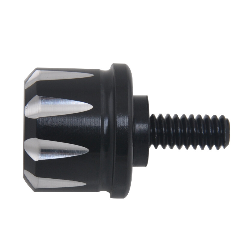 1PCS Rear Fender Seat Bolt Screw Nut Skull For Harley Touring Dyna Softail King