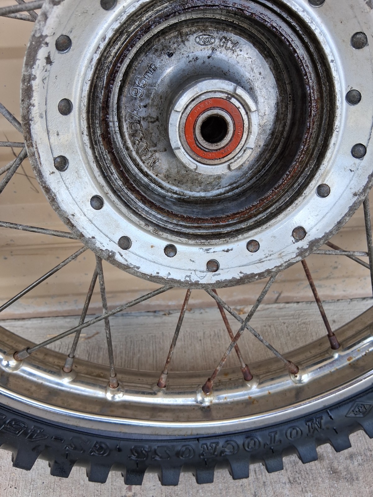 Honda 2009 CRF80 Front Wheel 04-13 CRF80F OEM Original *READ DESCRIPTION*