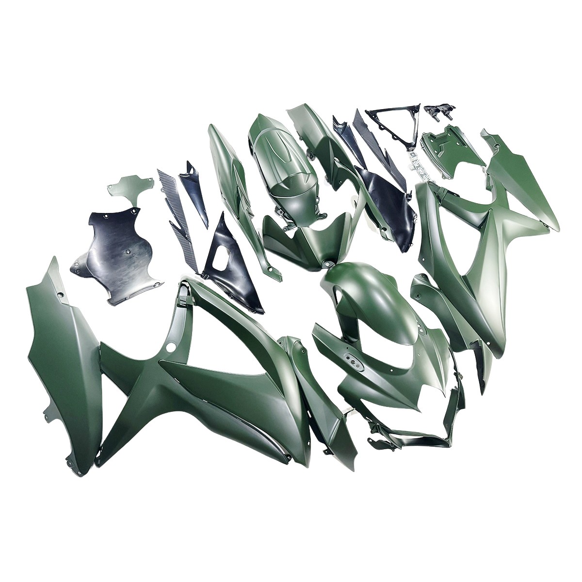 Full Bodywork Fairing Kit for Suzuki GSXR600 GSXR750 K8 2008 09 2010 Army Green