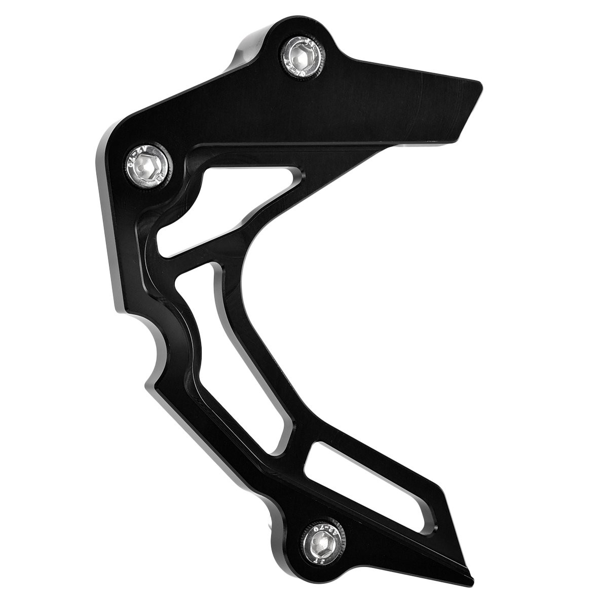 Front Sprocket Guard Cover Black Aluminum For Kawasaki KLX110 KLX110L 2002-2021