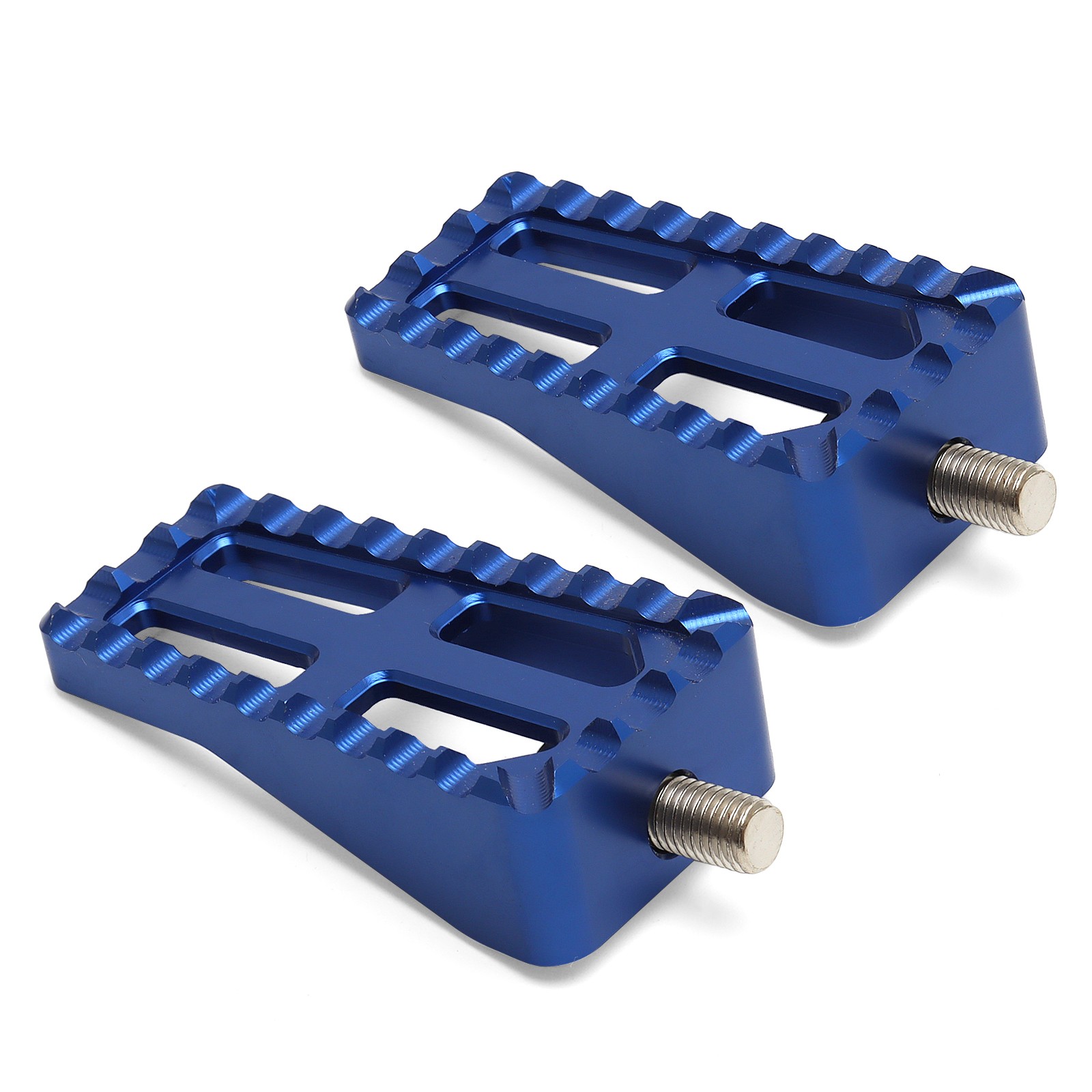 For Harley Blue Floorboards Foot Pegs Shifter Pegs Touring Street Glide Softail