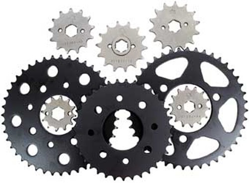 JT Rubber Cushioned Steel Front Sprocket 15T 525