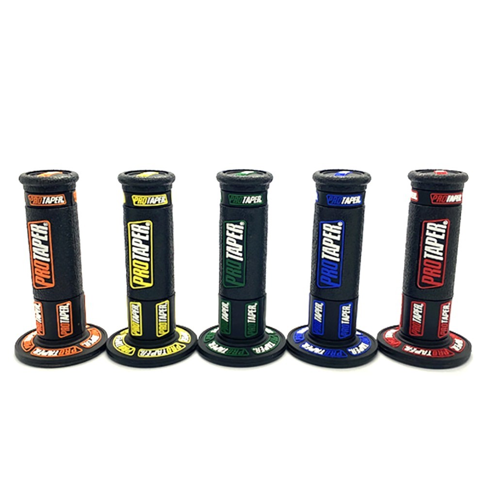 7/8″ Motorcycle PrTaper Hand Grips Yellow Handle for Pit Dirt Bike ATV Off-road