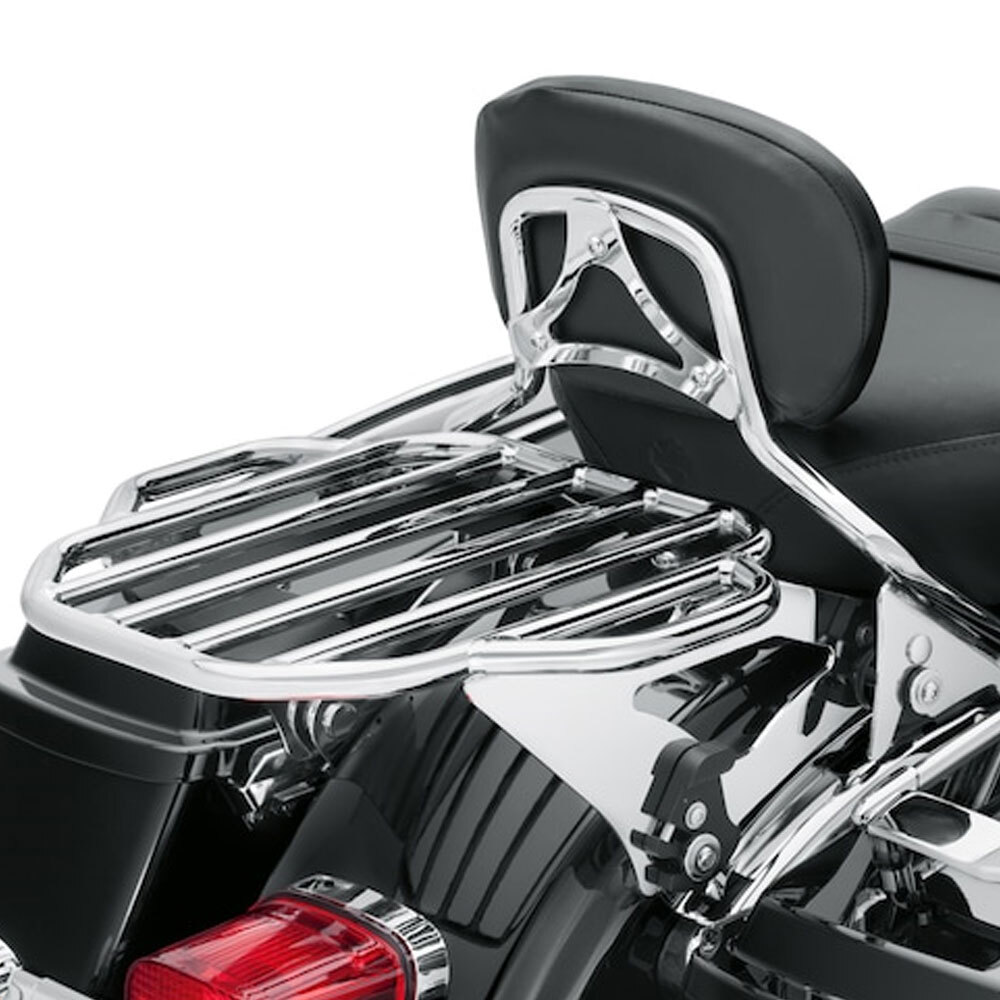 Detachable 2-Up Luggage Rack For Harley Touring Road King Street Glide 09-24
