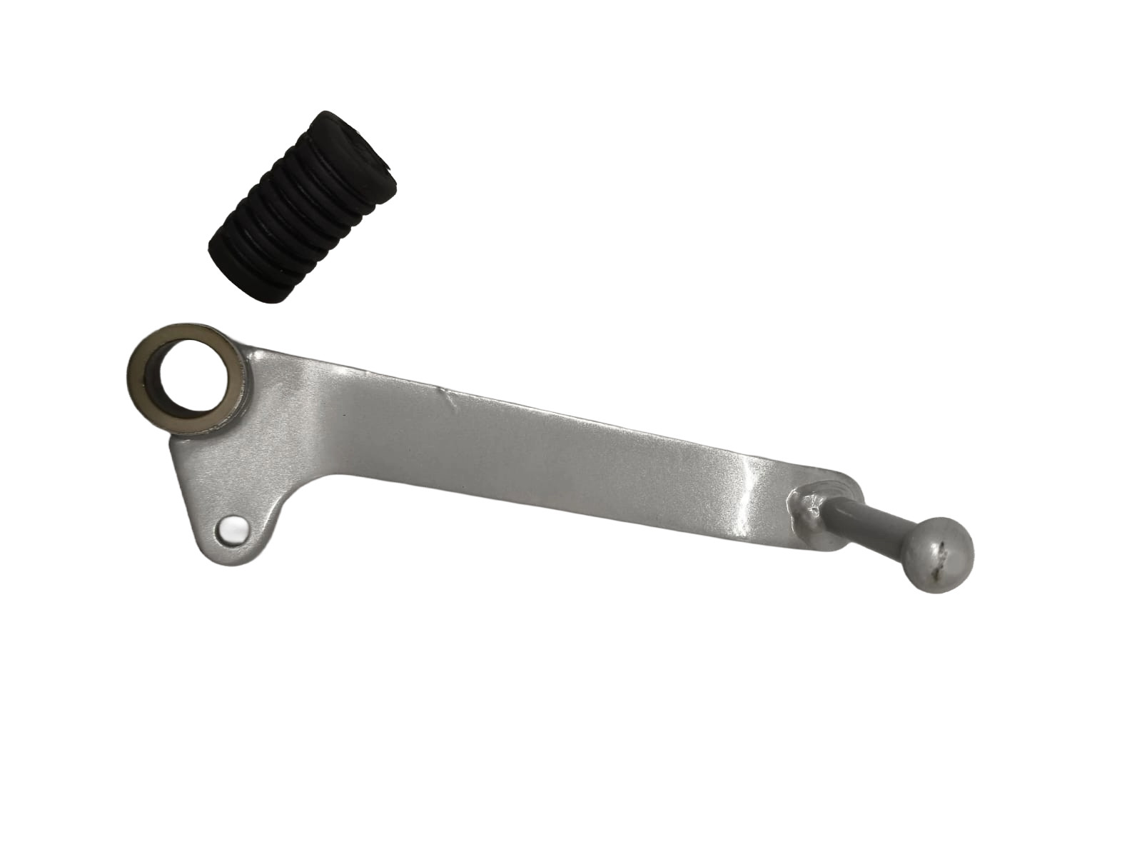 Royal Enfield RAE00047/C Silver Gear Pedal Shifter Powder Coated Interceptor 650