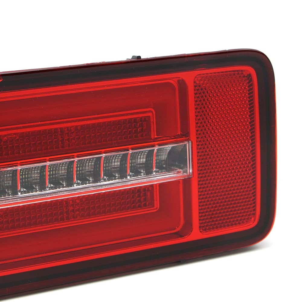 Dreamseek LED Tail Light Assembly Compatible Suzuki Jimny 2019 2020 Red Lens