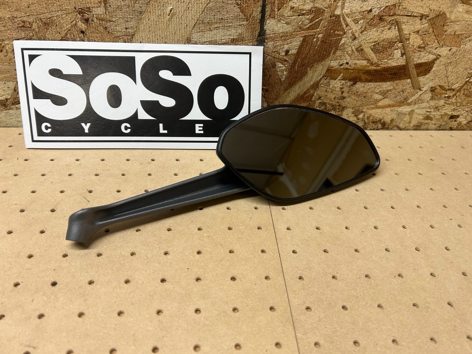 Ducati Monster 797-821-937-1200 RH Mirror Blk/Gray (#52310541A) OEM Take Off