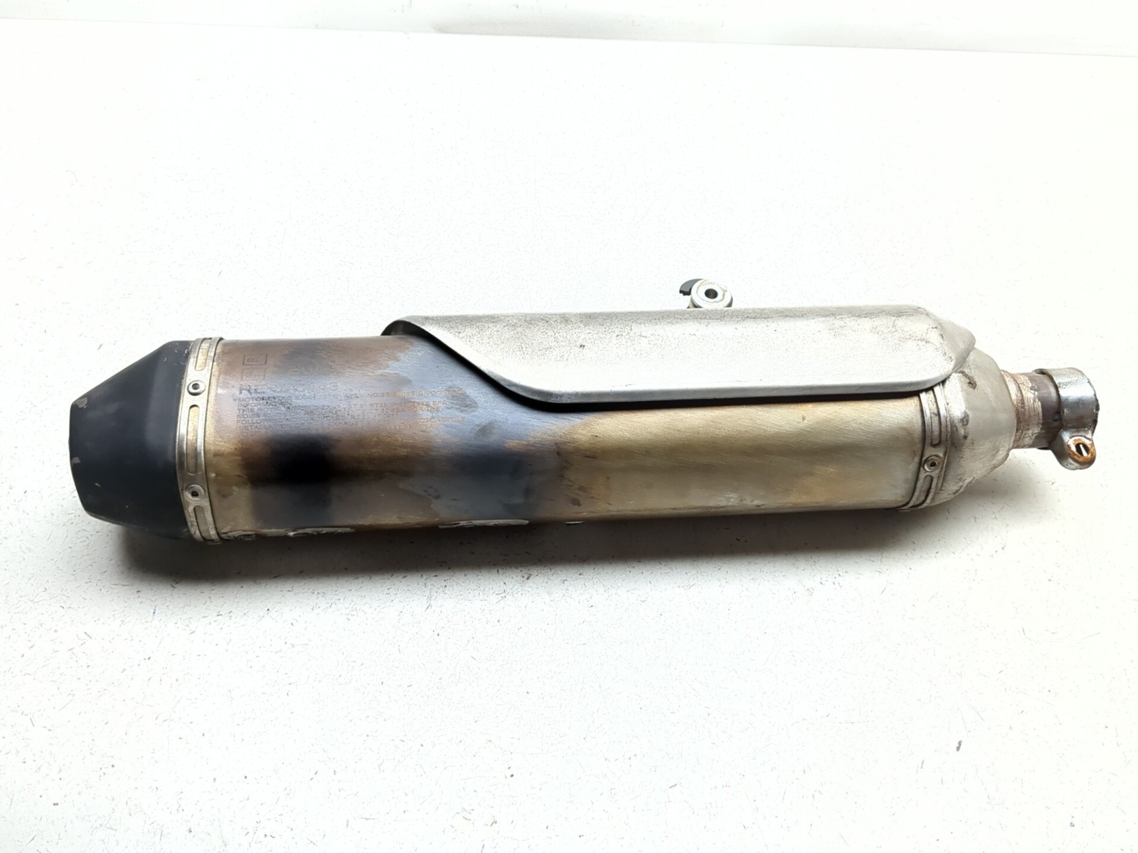 16-23 Royal Enfield Himalayan Rear Right Exhaust Muffler Can Pipe RE-576143