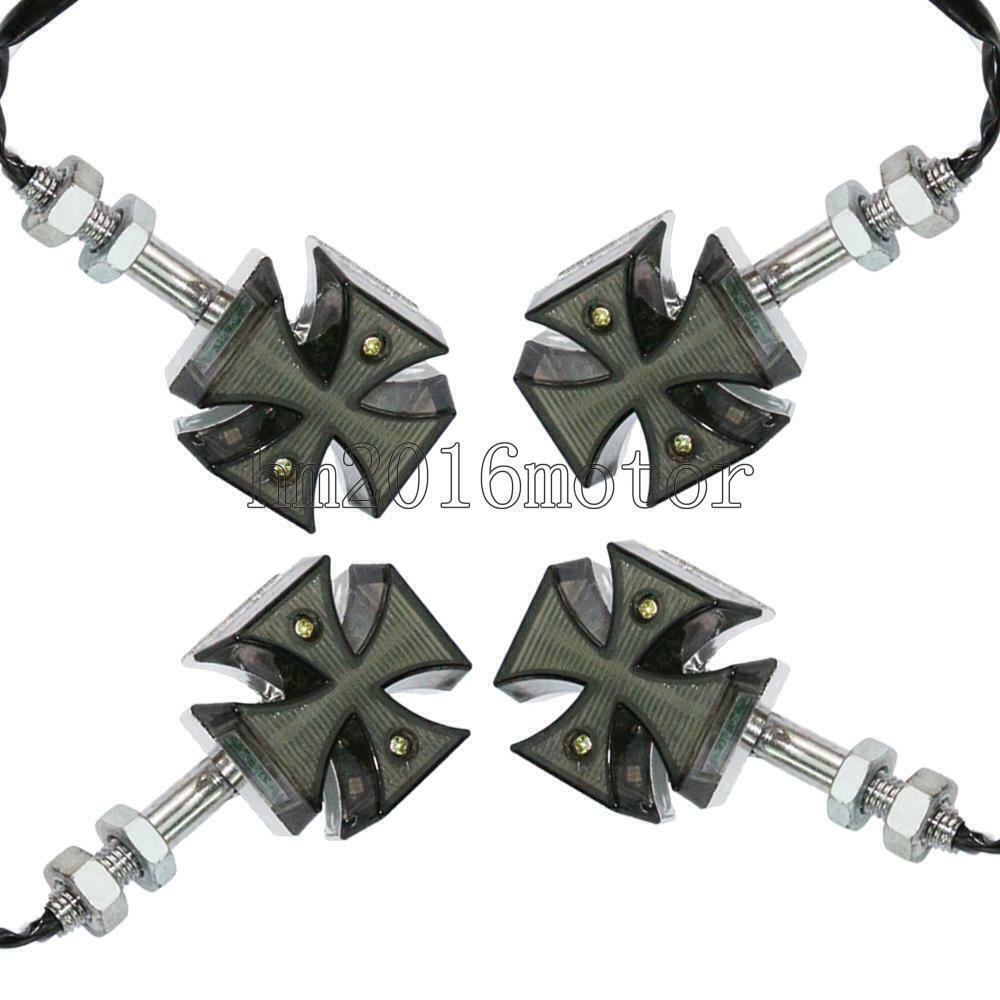 4PCS 2″ Mini aluminum&plastic Light For Harley-Davidson Sportster XL1200 XL883