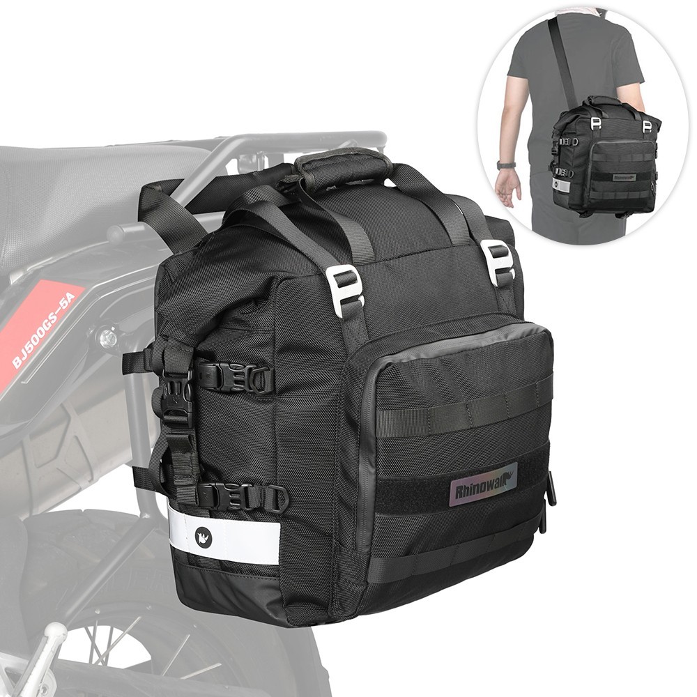 Rhinowalk Motorcycle Quick-Release Saddle Bag Waterproof Crossbody Shoulder Bag