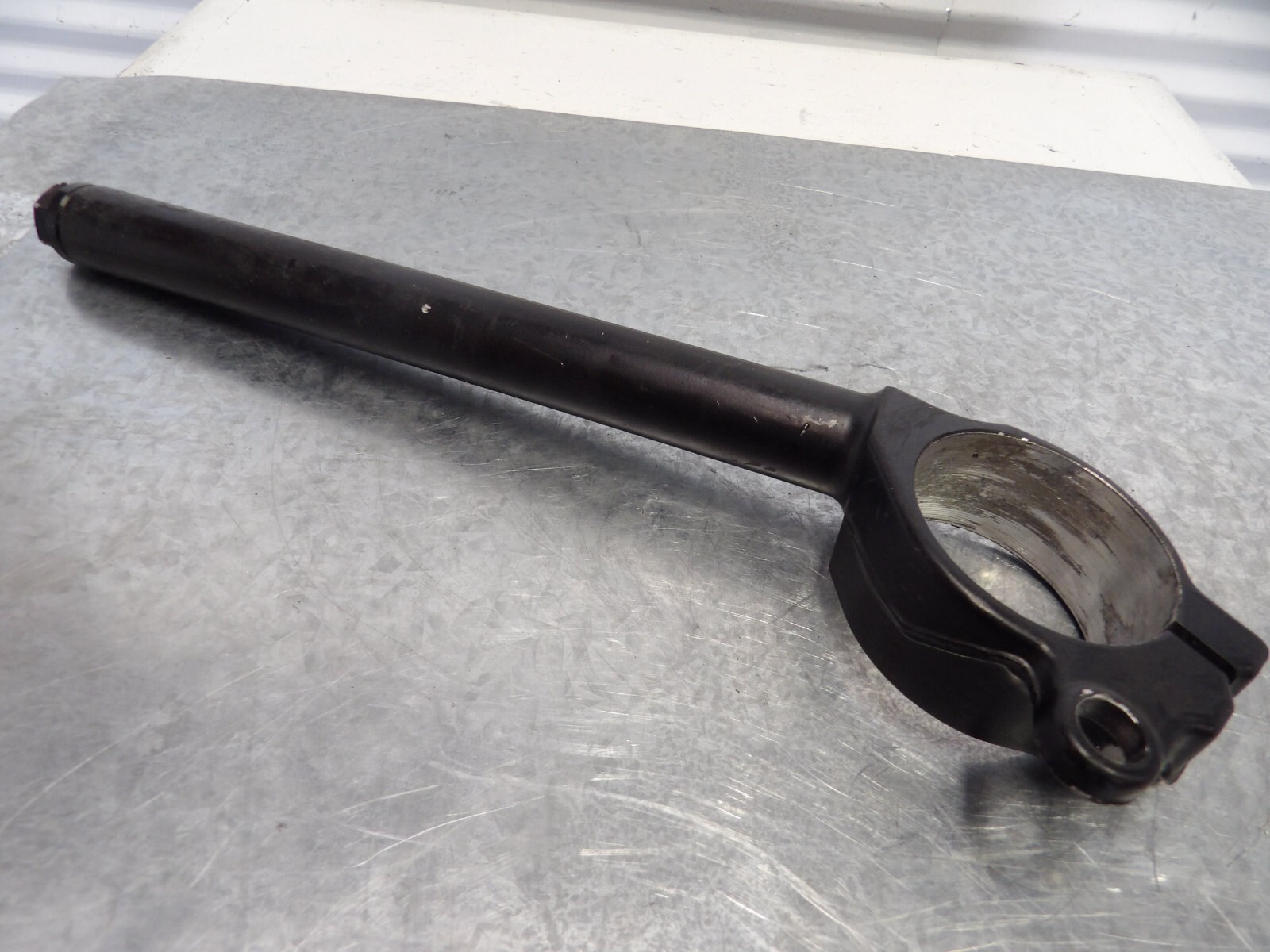 07-08 Kawasaki Ninja ZX6R ZX600 left clip on handlebar 46003-0136