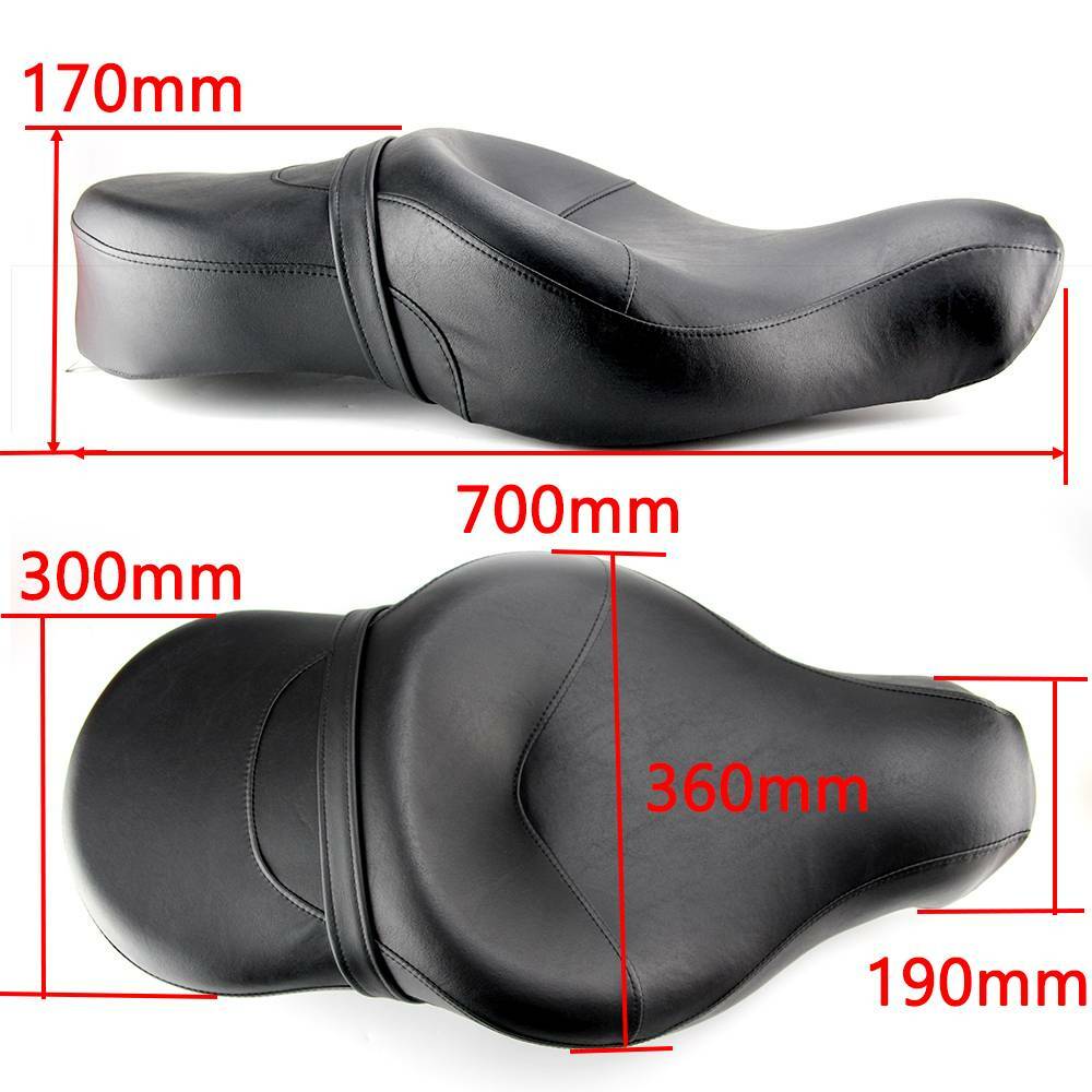 Driver Passenger Seat 2 Up For Harley Sportster XL 1200C XL 1200L XL 883L 04-Up