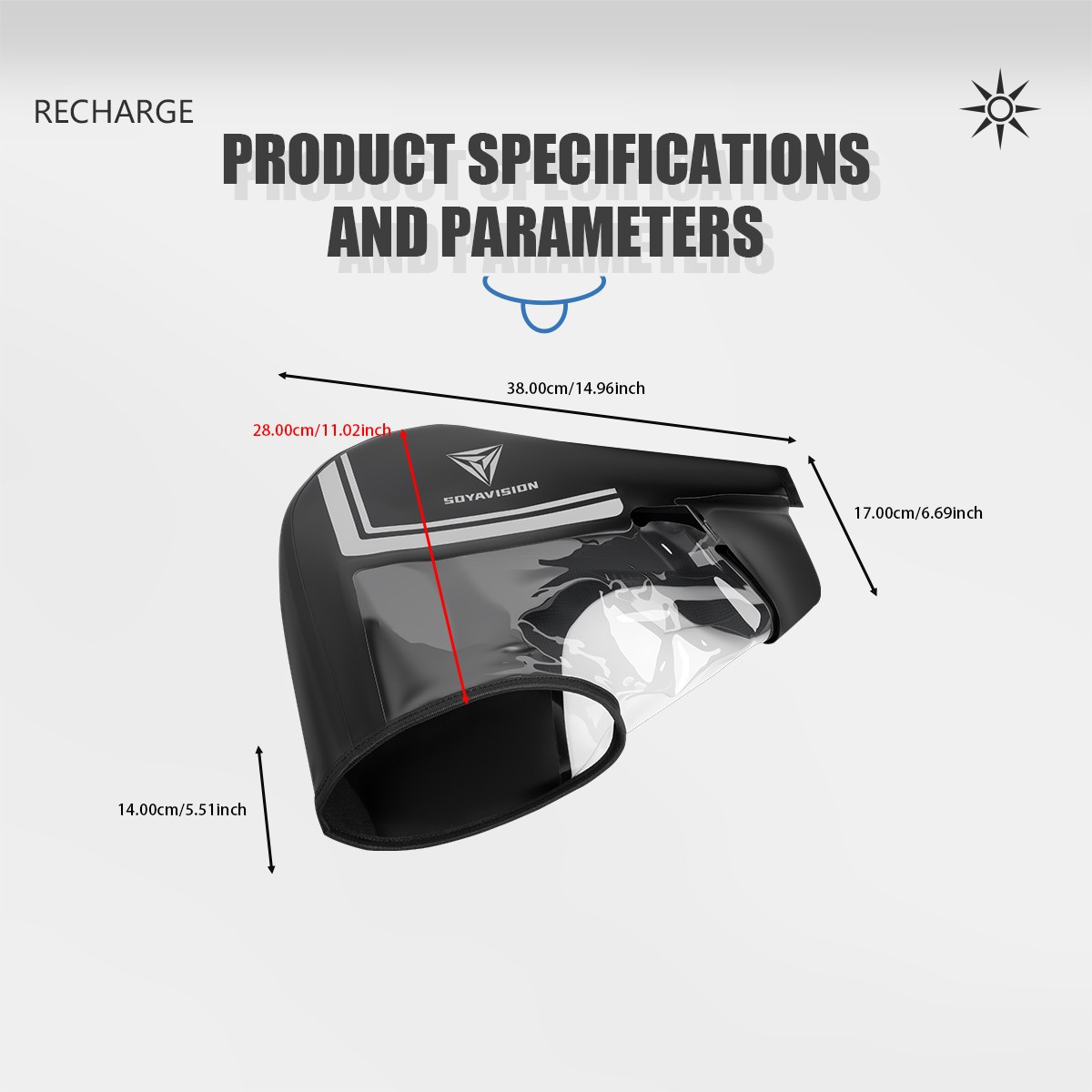 Thermal Motorcycle Handlebar Muffs Waterproof Windproof Scooter Motor Gloves
