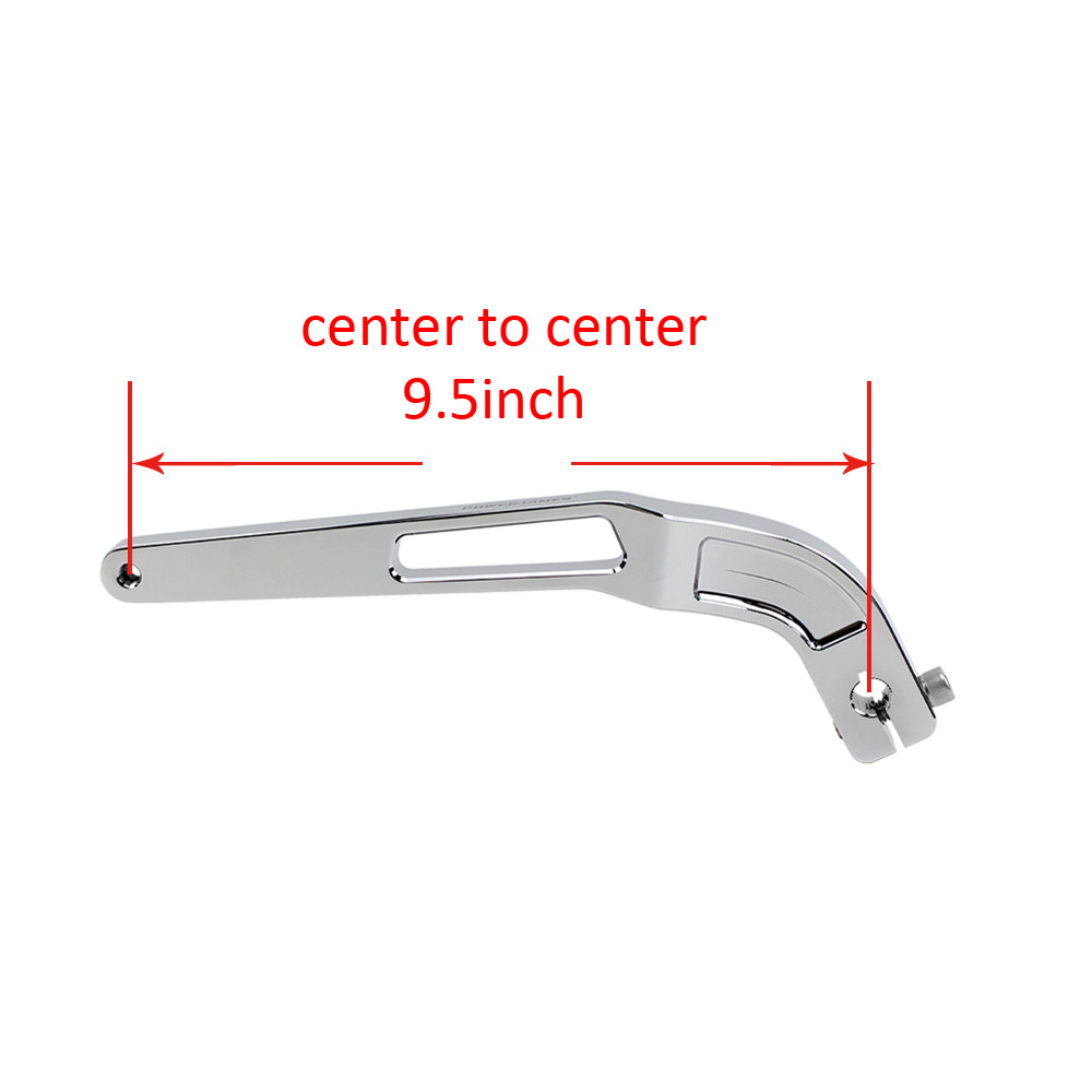 9.5″ Chrome Mid Control Shift Lever for Harley 2018-25 Low Rider S/ST Street Bob