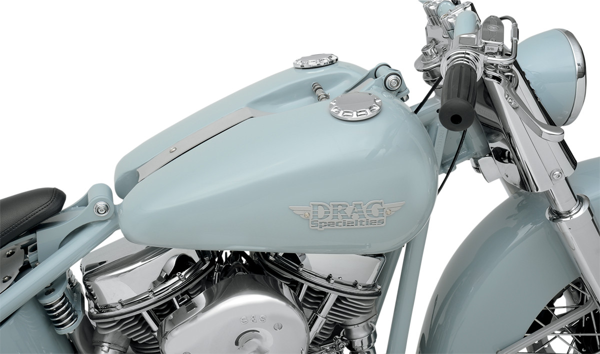 DRAG SPECIALTIES Fat Bob Style Gas Tanks – Flatside – 3.5 Gallon 011184-BX36