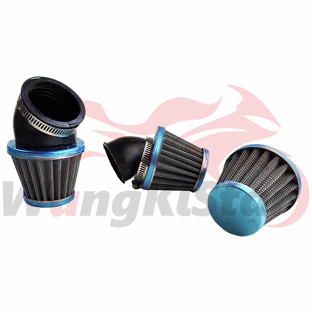 Carb Air Filters 38mm/1.50In Bend Air Intake Filter Cleaner For Motorcross Bike