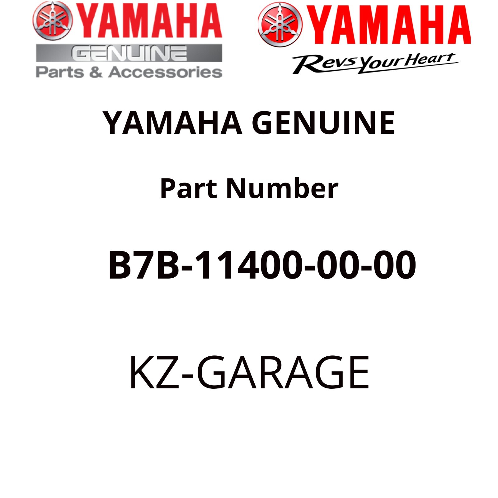 YAMAHA Genuine WR250F YZ250F WR YZ 250F OEM CRANKSHAFT B7B-11400-00 NEW