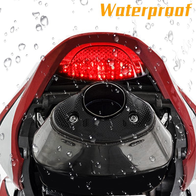 Integrated LED Tail Light Brake Turn Signal For Honda CBR600RR CBR 600RR 2007-12