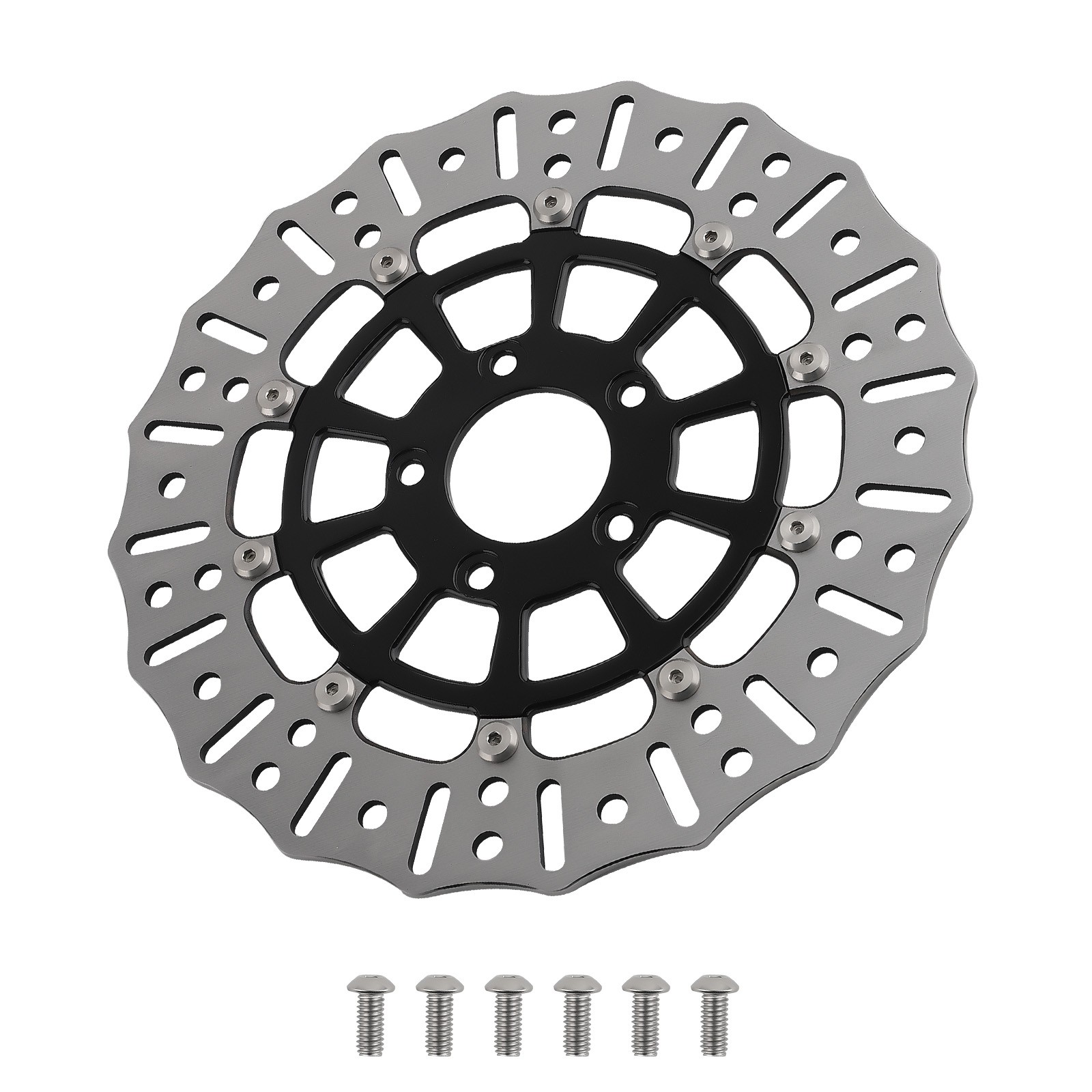 1* 11.8″ Floating Front Brake Rotor Disc for Harley-Davidson Touring 2009-2019