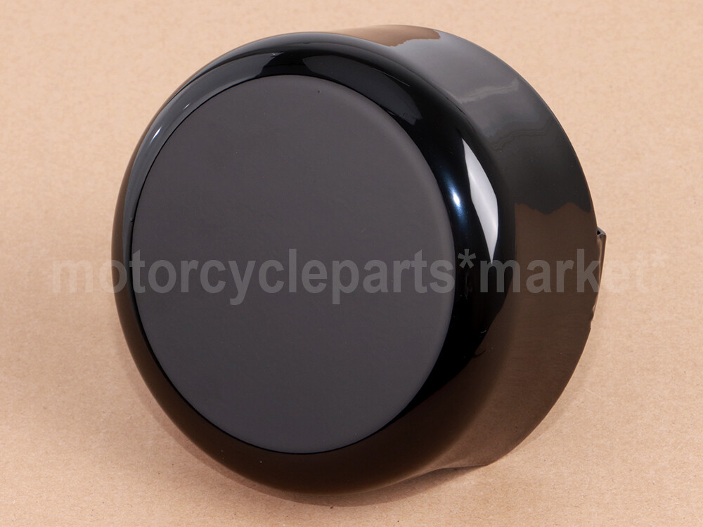 Smooth Round Horn Cover For Harley Dyna Softail Road King Glide Sportster FLHT