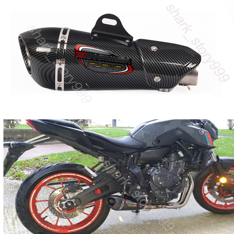 Universal 51mm Exhaust Tail Pipe Motorcycle Muffler Escape Silencer DB Killer