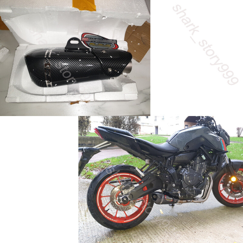 Universal 51mm Exhaust Tail Pipe Motorcycle Muffler Escape Silencer DB Killer