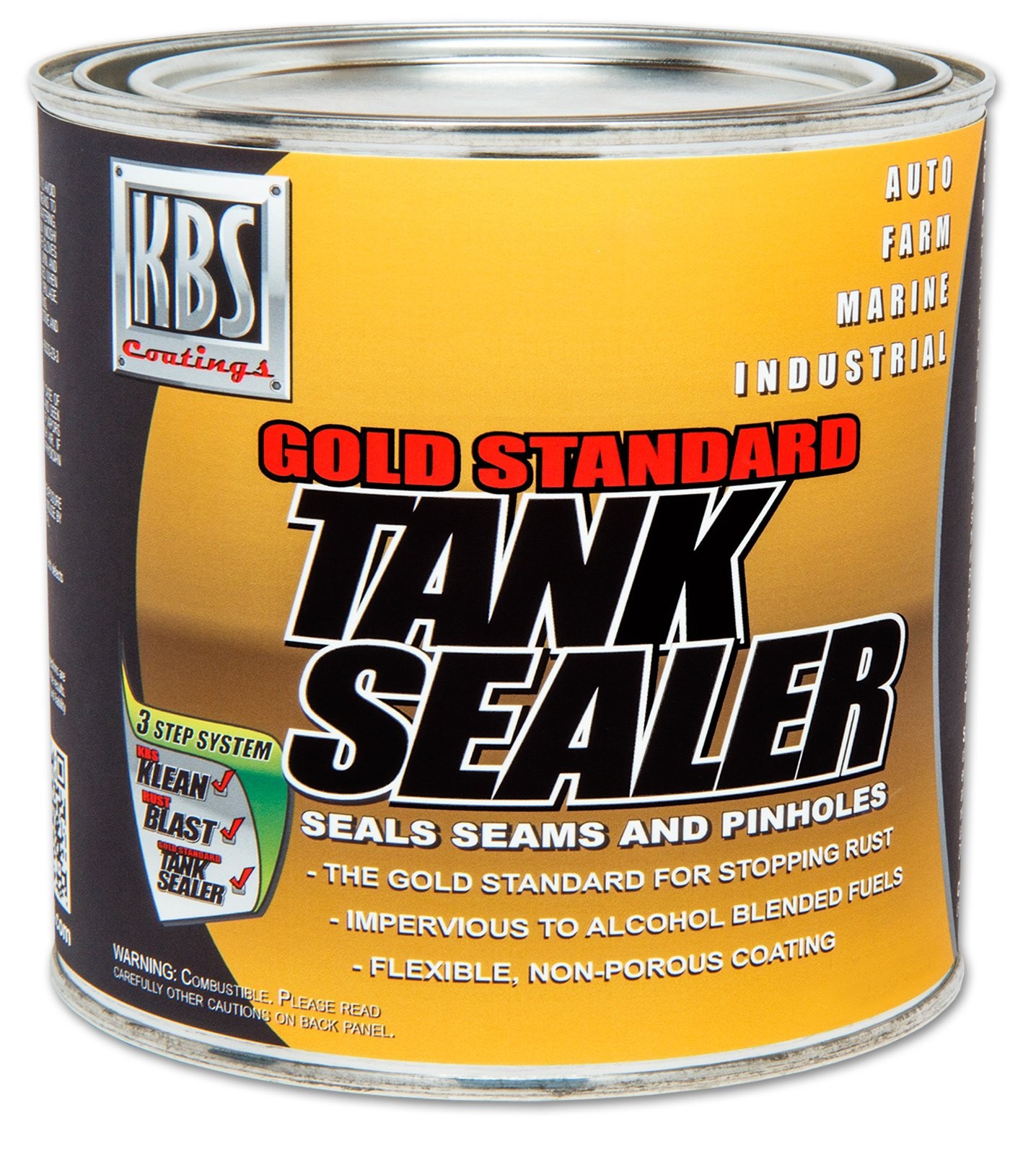 Tank Sealer 8 fl. oz. Gold Standard Silver KBS Coatings 5200