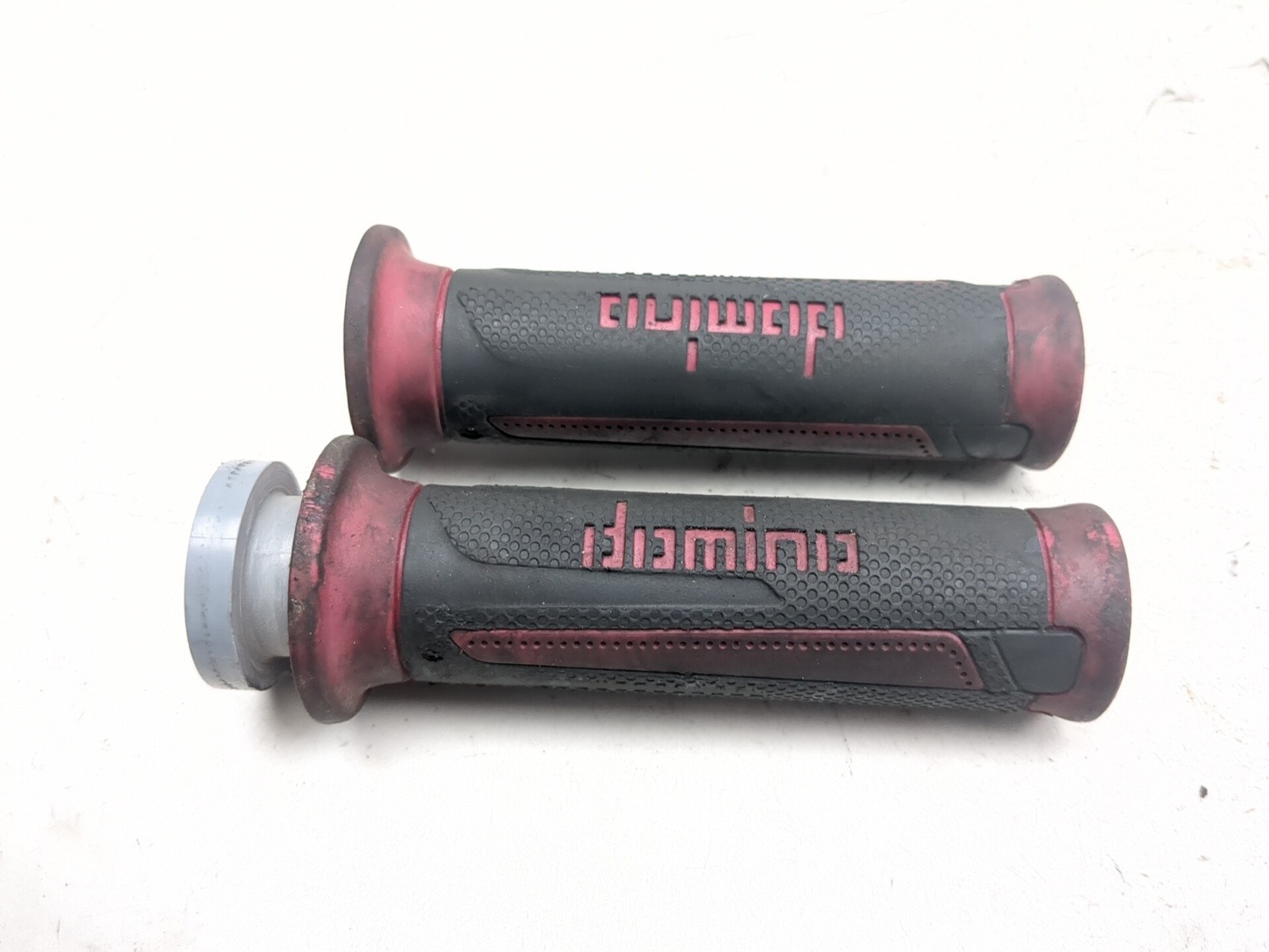 12-21 Kawasaki Ninja ZX14 Domino A010 Front Left Right Handlebar Grip Set TRSH J