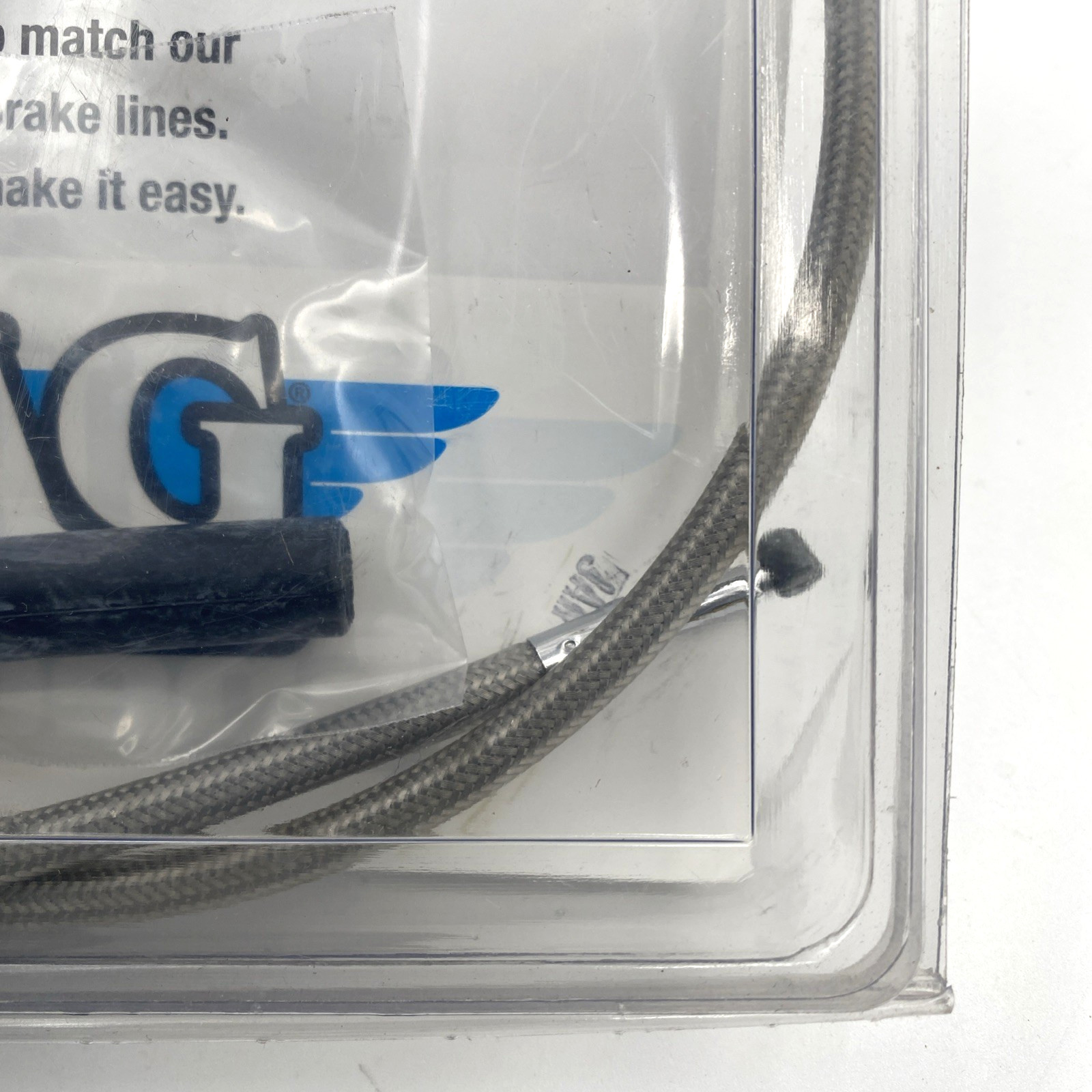 Drag Specialties – 5330300B – Braided Throttle Cable, 33in. 71-80 Harley FX FL