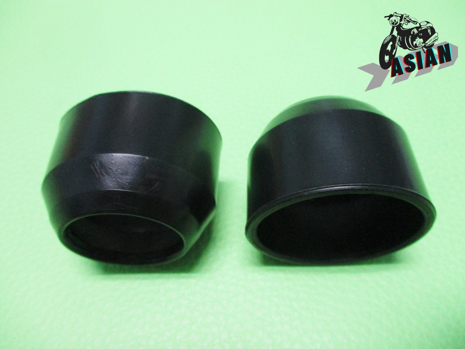 Fit YAMAHA CHAPPY LB50 LB80 FRONT FORK RUBBER SET “BLACK”[as]