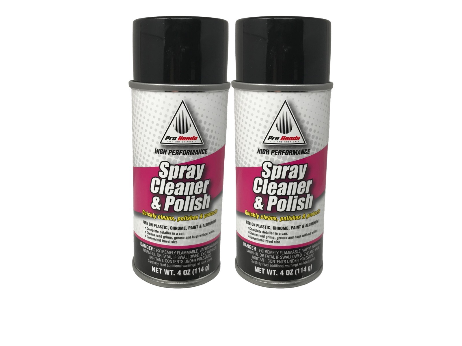 Honda Genuine OEM Pro Honda 4oz Spray Cleaner and Polish 08732-SCPSM – 2 Pack