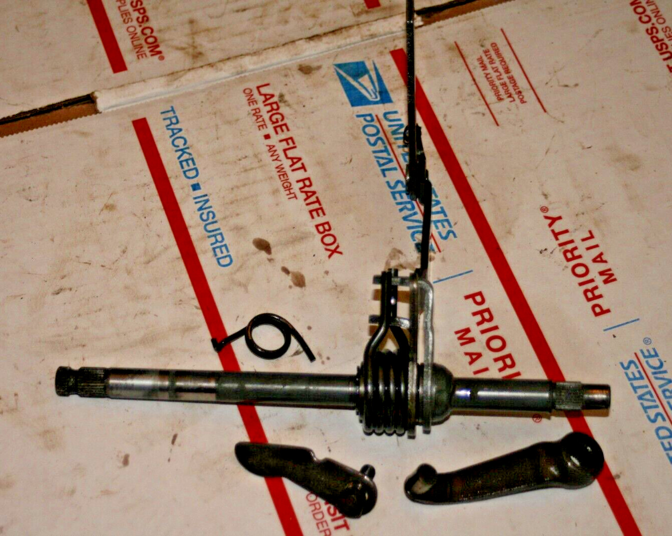 1962 HONDA TRAIL 55CC C105, 105, OEM SHIFT SHAFT W/EXTRAS VIN # C105E-46136