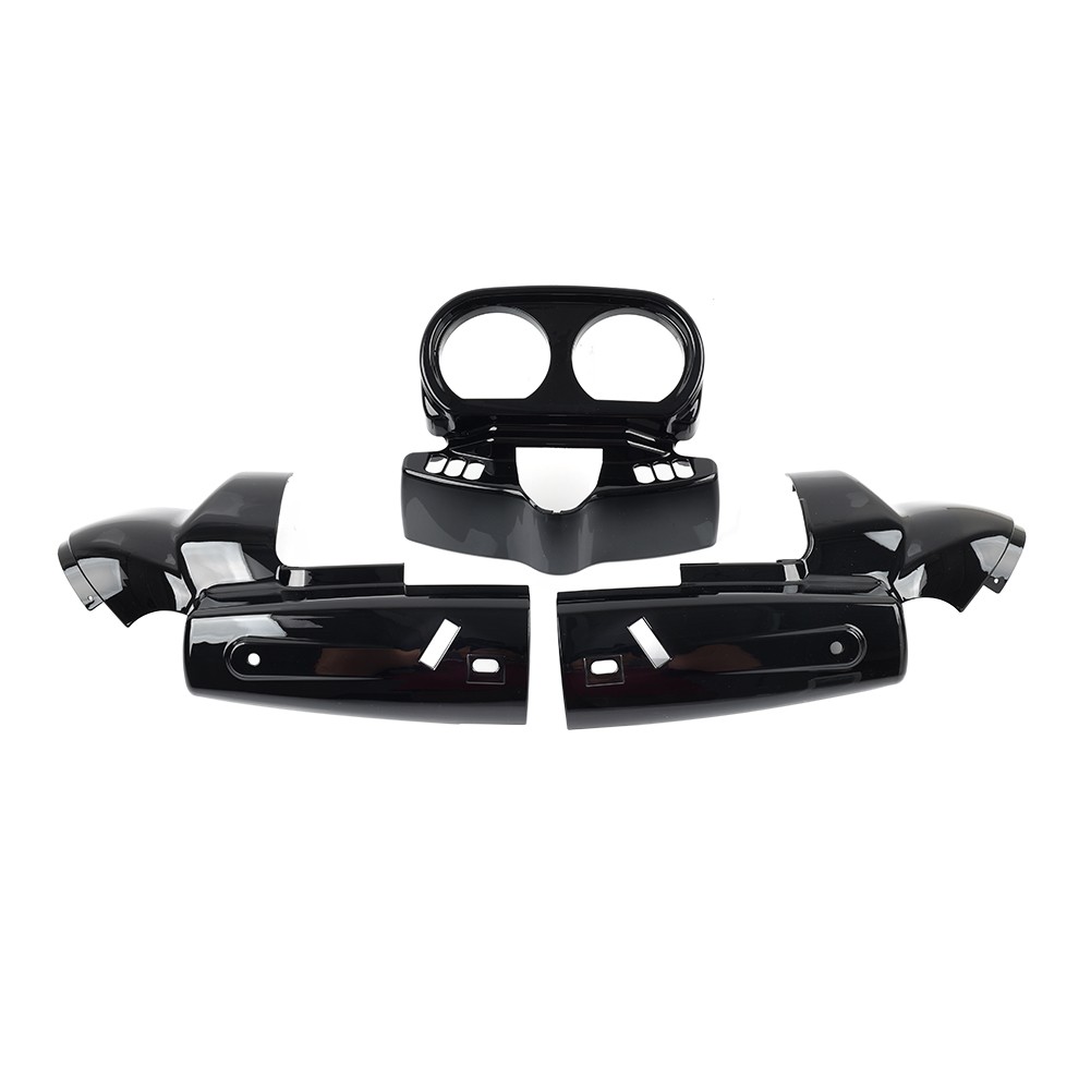 Instrument Housing Set Vivid Black Fit For Harley Road Glide 2015-2023
