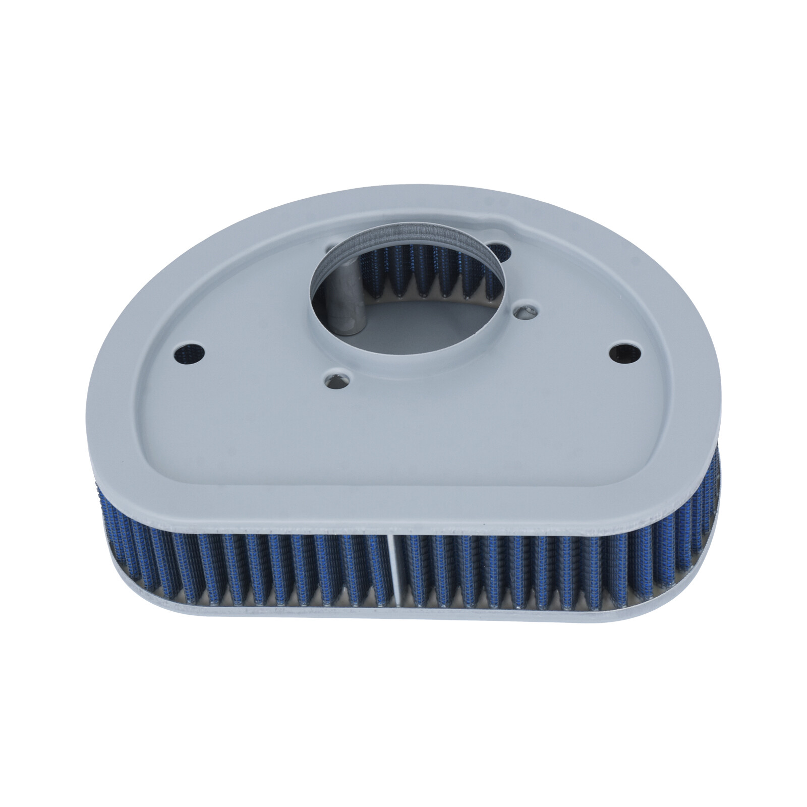 Blue Air Filter Cleaner Element Replacement Fit For Harley Touring Dyna 2000-17