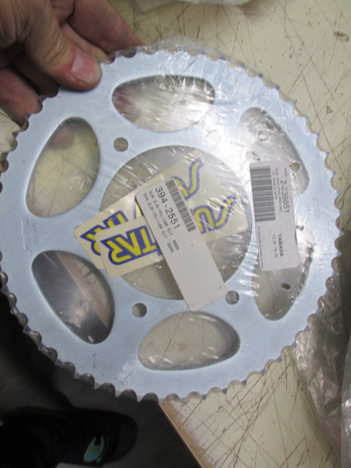 SUNSTAR SPROCKET – REAR STEEL – 52T – BLASTER WARRIOR BANSHEE RAPTOR 660 +++