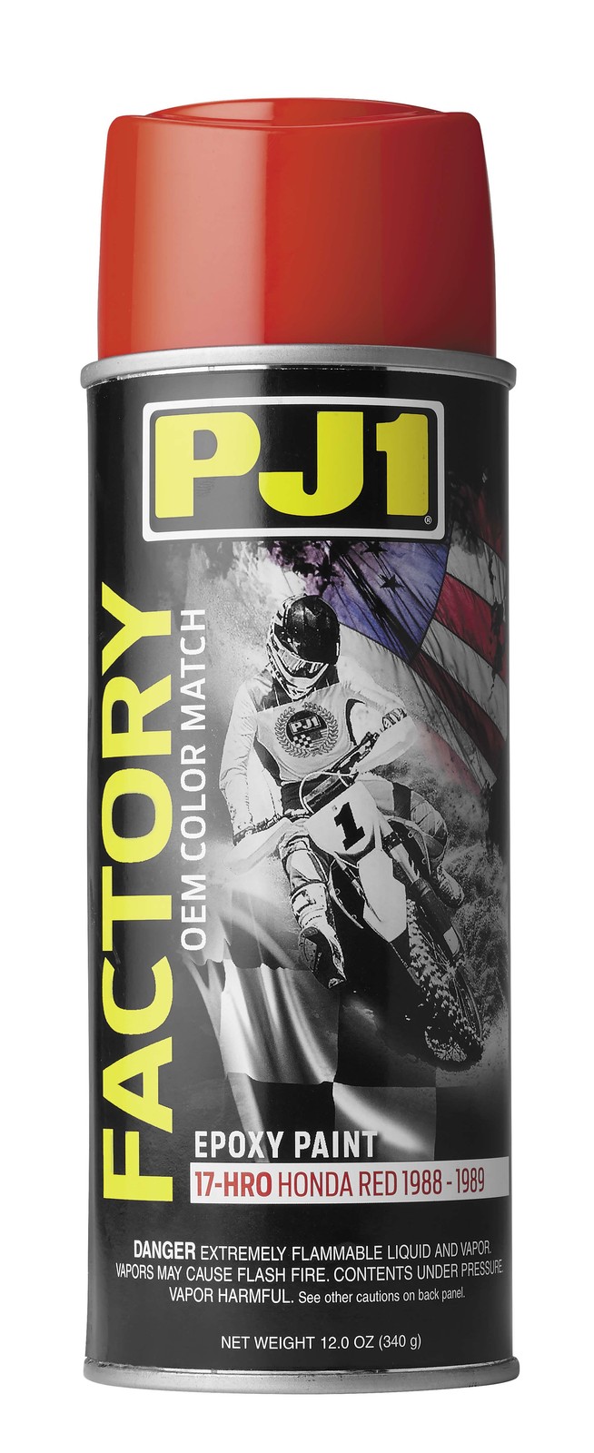 PJ1 17-HRO PJ1 Spray Paint – 12oz. Aerosol – Honda Red 88-89