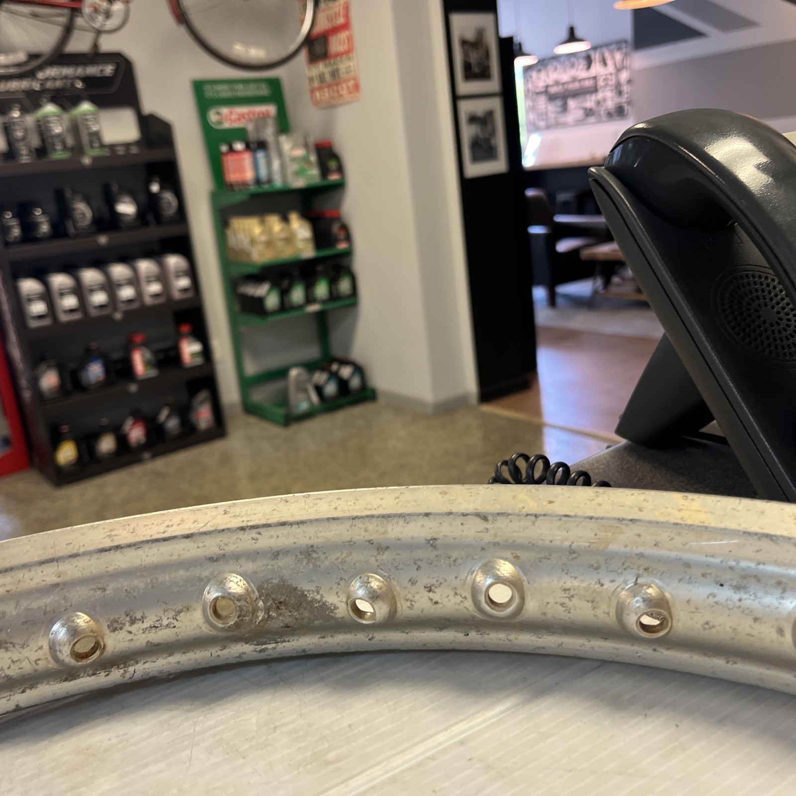 DID 1.60” x 21” 36 HOLE ALLUMINUM MOTORCYCLE RIM