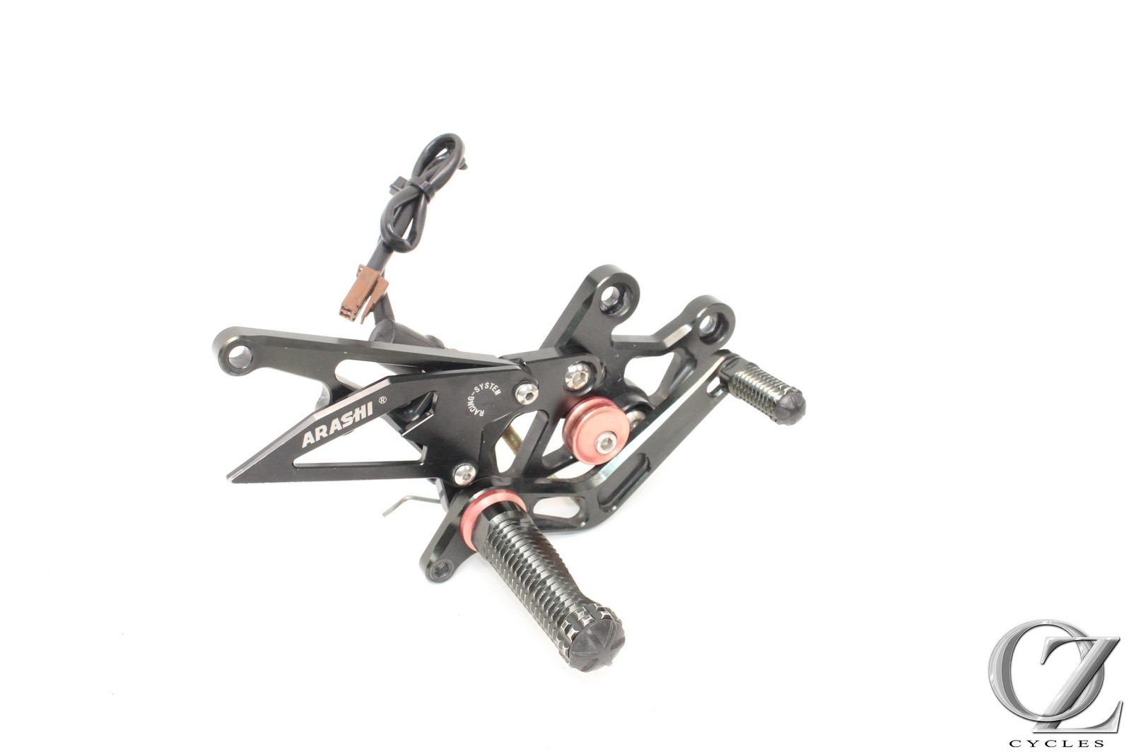 06-15 Yamaha FZ1 Fazer Arashi Right Rearset Foot Rest Peg
