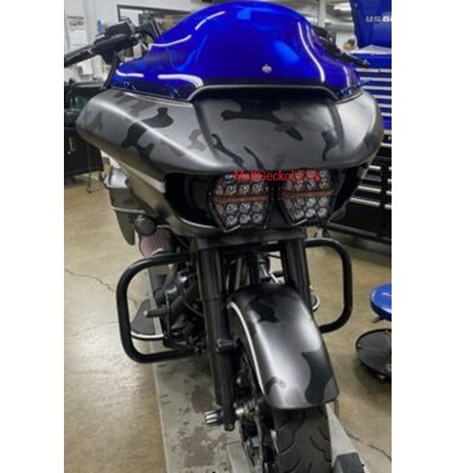 2015-2023 Road Glide – Honeycomb LED headlight set .. Very BRIGHT!
