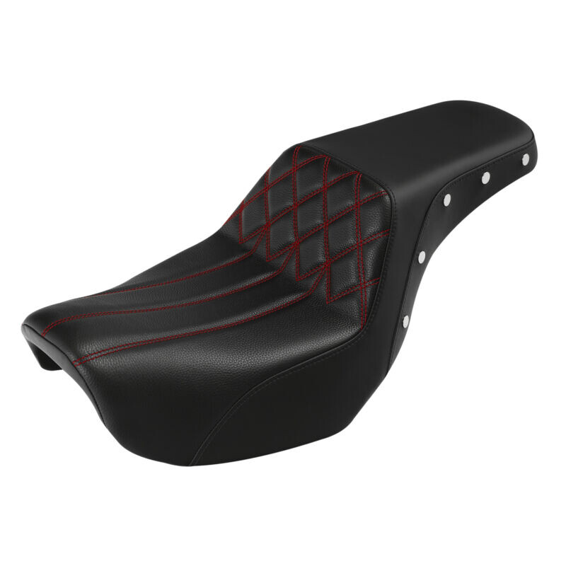 Driver Passenger Two-up Seat Fit For Harley Dyna Low Rider Wide Glide 2006-2017