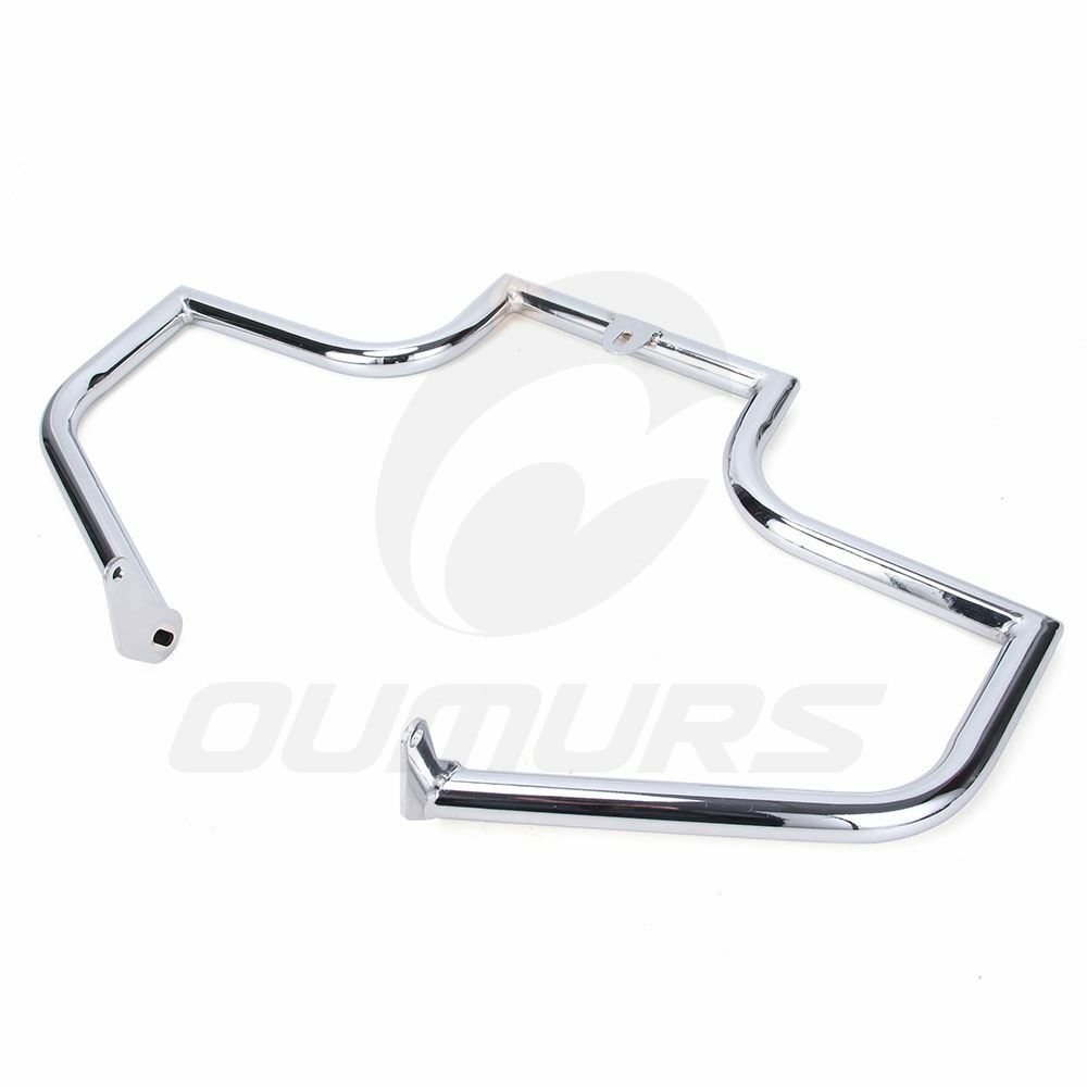 Chrome Front Crash Bar Engine Guard For Harley Heritage Softail Springer FLSTFI