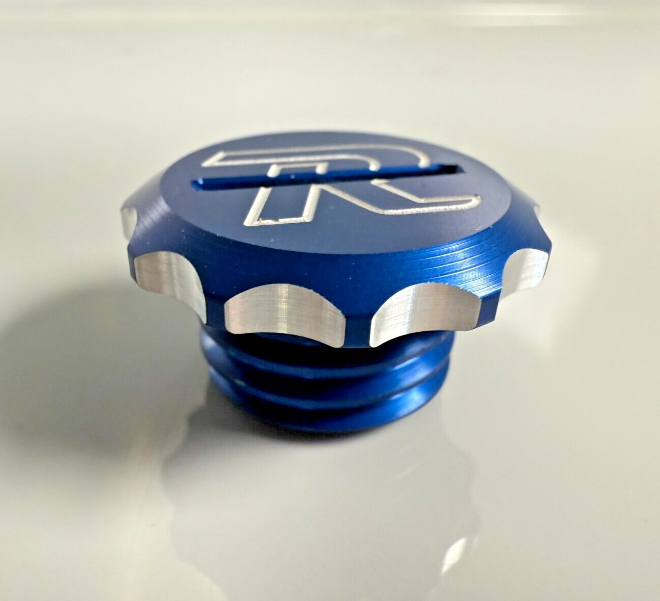 Billet Oil Fill Plug Cap Ride Engineering Blue Yamaha YZ WR 65 85 125 250 450 F